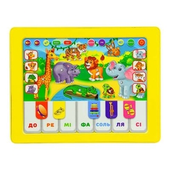 Обучающие игрушки - Интерактивный планшет Країна іграшок Зоопарк на украинском (PL-719-13)