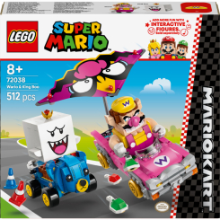 Конструктори LEGO - Конструктор LEGO Super Mario Mario Kart – Wario та King Boo (72038)