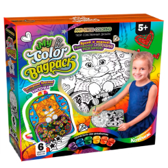 Наборы для творчества - Набор для раскрашивания Danko toys My color bagpack Рюкзак-раскраска котик (CBP-01-05) Наборы для творчества - Набор для раскрашивания Danko toys My color bagpack Рюкзак-раскраска котик (CBP-01-05)