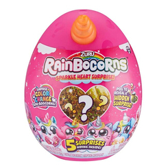 Мягкие животные - Мягкая игрушка-сюрприз Rainbocorns Sparkle heart surprise Реинбокорн-G (9204G)