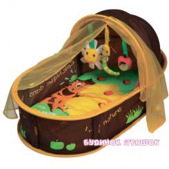 Манежи - Развивающий манеж-кровать LUDI Шоколад (2808) Манежи - Развивающий манеж-кровать LUDI Шоколад (2808)