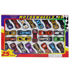 Транспорт і спецтехніка - Набір машинок MiC Motor wheels 25 шт (92753-25PS) (41708)