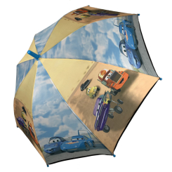 Зонты и дождевики - Детский зонтик-трость  Тачки Paolo Rossi  разноцветный  090-5