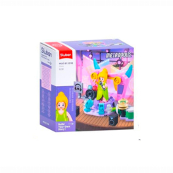 Конструктори з унікальними деталями - Конструктор Sluban Сцена 77 деталей (M38-B1329B)