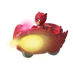 Колекційні автомоделі - Машинка PJ Masks Швидкісний автомобіль Совки зі світлом і звуком (3142002)