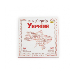 Настільні ігри - Настільна гра "Вікторина Україна" Майстер MKL1003 (41722)