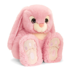 Мягкие животные - Мягкая игрушка Keel toys Сидящий кролик розовый 35 см (SR2519/2)