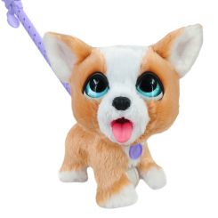 Мягкие животные - Мягкая игрушка FurReal Friends Poop-A-Lots Корги 23 см (28057)