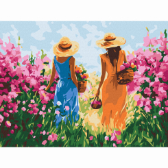 Товари для малювання - Картина за номерами Brushme Подруги на прогулянці 40х50 см (BS54235) Товари для малювання - Картина за номерами Brushme Подруги на прогулянці 40х50 см (BS54235)