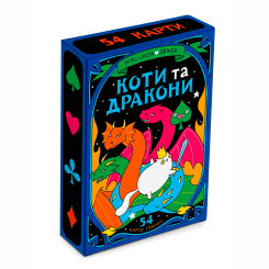 Настольные игры - Игральные карты Orner Maliunok Коты и Драконы (orner-2870)