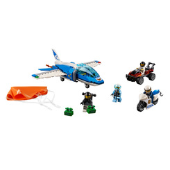 Конструкторы LEGO - Конструктор LEGO City Воздушная полиция арест с парашютом (60208)