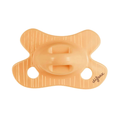 Пустушки та ніблери - ​Пустушка Difrax Natural Newborn силіконова Apricot lines (113 Apricot_lines)