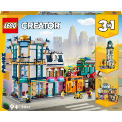 Конструктори LEGO - Конструктор LEGO Creator 3 v 1 Центральна вулиця (31141)
