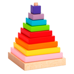 Розвивальні іграшки - Пірамідка Cubika Веселка (12329)