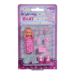 Пупсы - Пупс Steffi & Evi love Малыш в розовой пеленке (5723400-1)