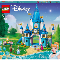 Конструкторы LEGO - Конструктор LEGO Disney Princess Замок Золушки и Прекрасного принца (43206)