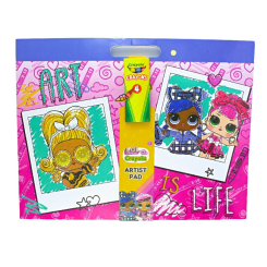 Товари для малювання - Набір для творчості Crayola Арт-блокнот (35057)