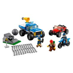 Конструктори LEGO - Конструктор LEGO City Погоня на ґрунтовій дорозі (60172)
