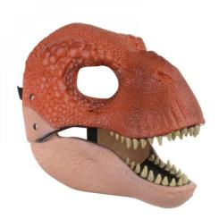 Костюмы и маски - Маска Динозавра Резиновая Для Взрослых и Детей с Подвижной Челюстью Jurassic World Dominion (706)