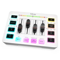Блогерство і стрімінг - Аудіомікшер Fifine (SC3W) Блогерство і стрімінг - Аудіомікшер Fifine (SC3W)