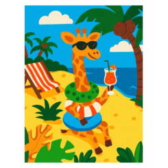 Товари для малювання - Картина за номерами Brushme Мрія про канікули (RBS1048)