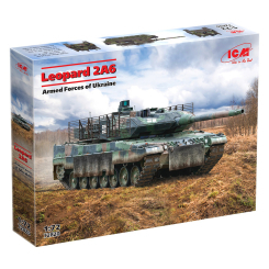 Конструкторы с уникальными деталями - Конструктор ICM Leopard 2A6 Вооруженные Силы Украины (72820)