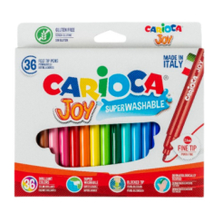 Канцтовары - Набор фломастеров Carioca Joy 36 цветов (40616)