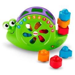 Розвивальні іграшки - Музичний сортер Fisher-Price Равлик оновлений (FRB84)