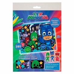 Наборы для создания аппликаций - Набор для творчества PJ Masks Отважные герои (4820171711019) (120404)