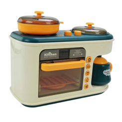 Дитячі кухні та побутова техніка - Ігровий набір Країна Іграшок Кухня з девайсами темно-бірюзова (G775A-A/1) Дитячі кухні та побутова техніка - Ігровий набір Країна Іграшок Кухня з девайсами темно-бірюзова (G775A-A/1)