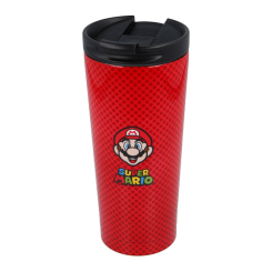 Чашки, стаканы - Тамблер Stor Супер Марио 425 мл нержавеющая сталь (Stor-00382)