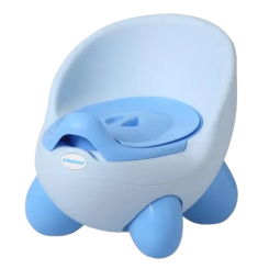 Товари для догляду - Дитячий горщик Babyhood К'ю К'ю світло блакитний (BH-105LB) Товари для догляду - Дитячий горщик Babyhood К'ю К'ю світло блакитний (BH-105LB)