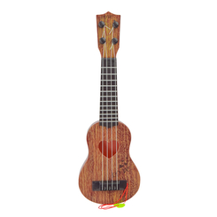 Музыкальные инструменты - Игрушечная гитара Shantou Jinxing коричневая (185A/3)