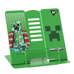 Канцтовары - Подставка для книг Yes Minecraft зеленая (470490)