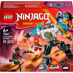 Конструкторы LEGO - ​Конструктор LEGO NINJAGO Боевой костюм-робот Зейна (71827)