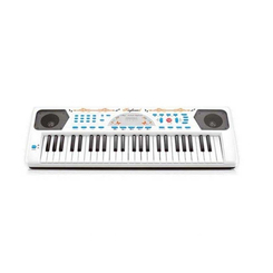 Музичні інструменти - Синтезатор Метр + 49 клавіш білий (HS4966B)