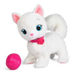Інтерактивні м’які тварини - Інтерактивна іграшка IMC toys Кішка Б'янка (95847)