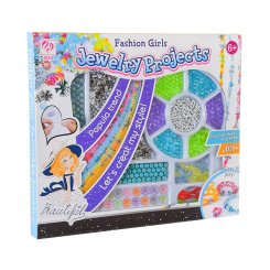 Набори для творчості - Набір для виготовлення прикрас Shantou Jinxing блакитно-фіолетовий (364-A/B/C/3)