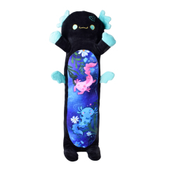 М'які тварини - М'яка іграшка Shantou Jinxing Аксолотль Батон чорний (HKF2205/2) М'які тварини - М'яка іграшка Shantou Jinxing Аксолотль Батон чорний (HKF2205/2)