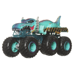 Транспорт и спецтехника - Внедорожник Hot Wheels Monster Trucks Супер-тягач Mega-wrex (HWN86/3)