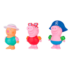 Игрушки для ванны - Брызгалки Peppa Pig Друзья Пеппы (96527)