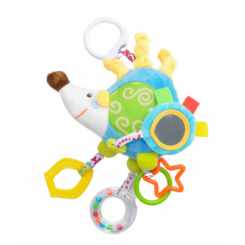 Брязкальця, прорізувачі - Брязкальце Lindo Їжачок з прорізувачем (6954690310137) (6954690210130)