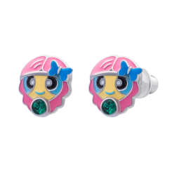 Ювелирные украшения - Серьги UmaUmi Zodiac Леди Дева с эмалью и фианитами (2210000031807)