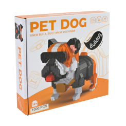 Блокові конструктори - Конструктор Країна Іграшок Бульдог 1000 деталей (911-2)