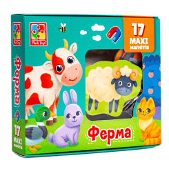 Развивающие игрушки - Набор магнитов Vladi Toys Ферма (VT3106-24) Развивающие игрушки - Набор магнитов Vladi Toys Ферма (VT3106-24)