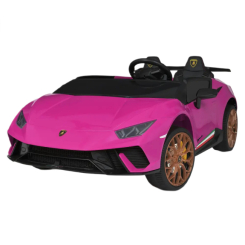 Електромобілі - Eлектромобіль Bambi Racer Lamborghini рожевий (M 5020EBLR-8(24V)