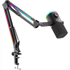 Микрофоны - Микрофон динамический Fifine USB/XLR Black (AM8PROT)