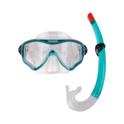Для пляжу і плавання - Комплект маска з трубкою для плавання Spokey Sumba (s0885)