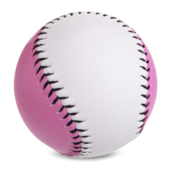 Спортивные активные игры - Мяч для бейсбола SP-Sport C-3406 9 дюймов Белый-розовый