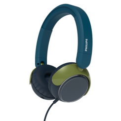 Наушники - Наушники детские Philips Multimedia Headset накладные проводные со встроенным микрофоном (TAK2000CT/00)